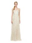 Coralie_Foiled Silk Chiffon Gown Ivory_$395
