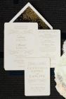 Liana wedding invitation set